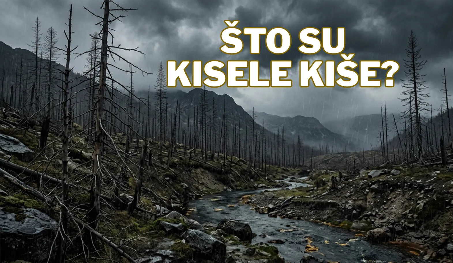 Što su kisele kiše