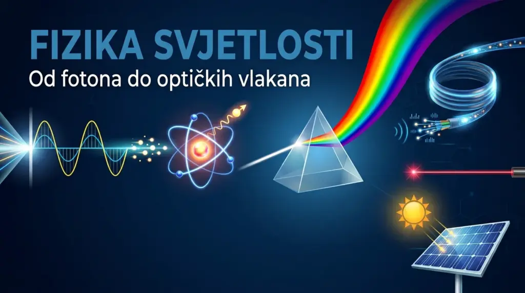 fizika svjetlosti ilustracija